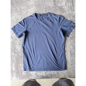 Public Rec Mens Go-To Tee Navy Blue Pima Cotton Tencel Stretch T-Shirt Size M